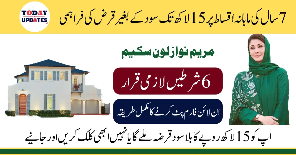 Maryam Nawaz Loan Scheme 2026: Apply Online Today to Get Rs. 15 Lakh Funding