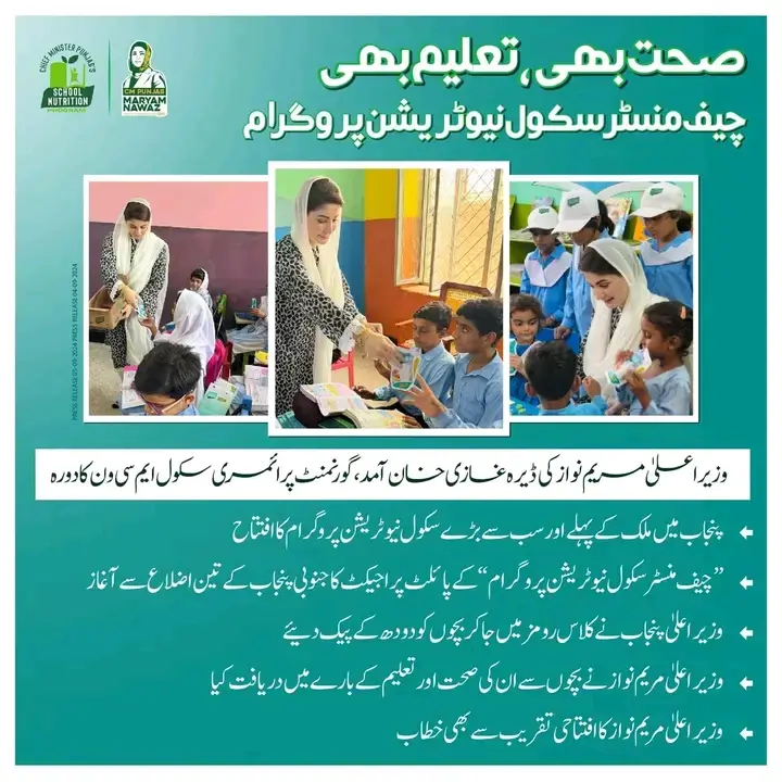 Chief Minister Punjab's School Nutrition Program Launched for 60 Lakh Students