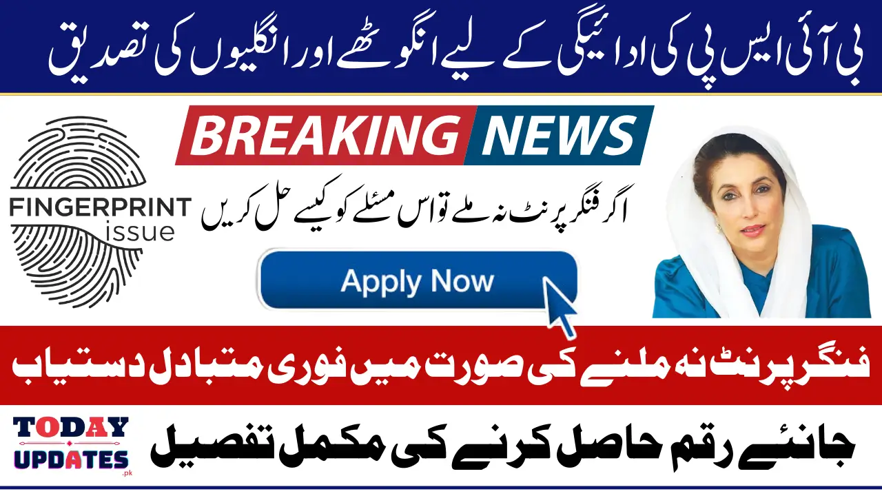 BISP Biometric Payment NADRA 8171 Complete Information For Beneficiaries 2025