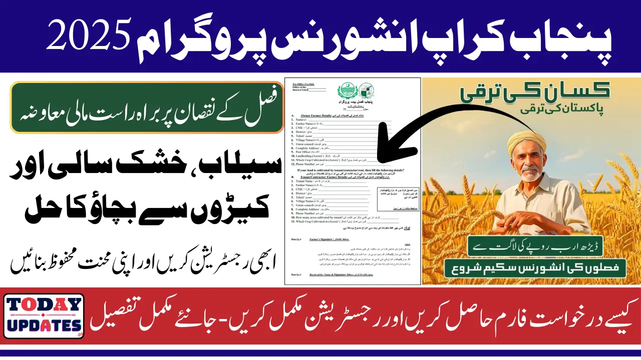 Punjab Crop Insurance Program 2025 Started For Farmers Know Step-By-Step Guide