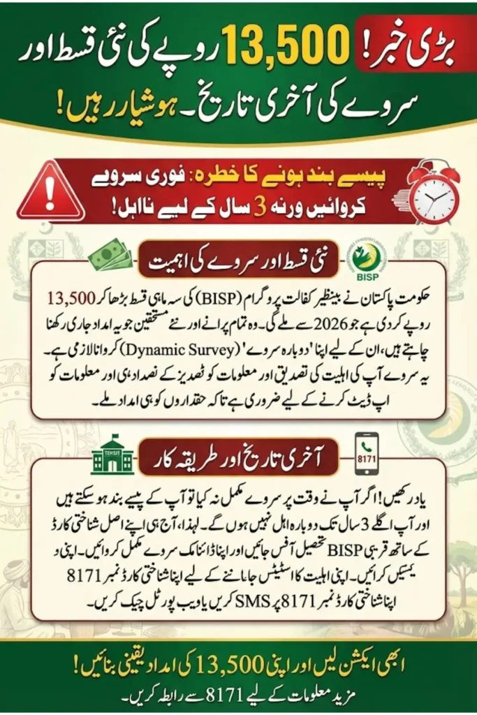 BISP Recertification 13500 Payment Deadline: Everything You Need to Know