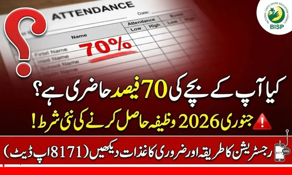 Benazir Taleemi Wazaif 2026 – Complete Guide for Eligibility and Application