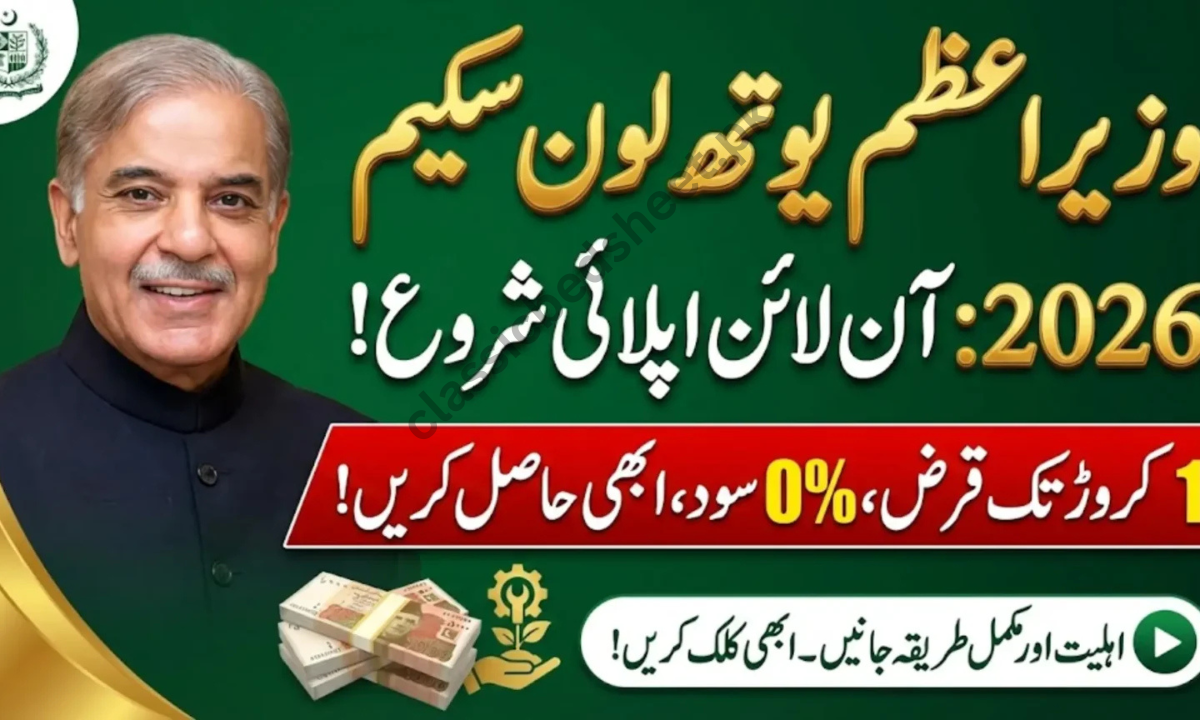 Prime Minister Youth Loan Scheme 2026 Online Apply Know Full Details