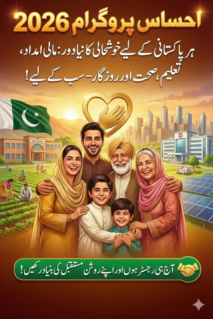 Ehsaas Program 2026 Registration – CNIC Check & Latest Payment Updates 