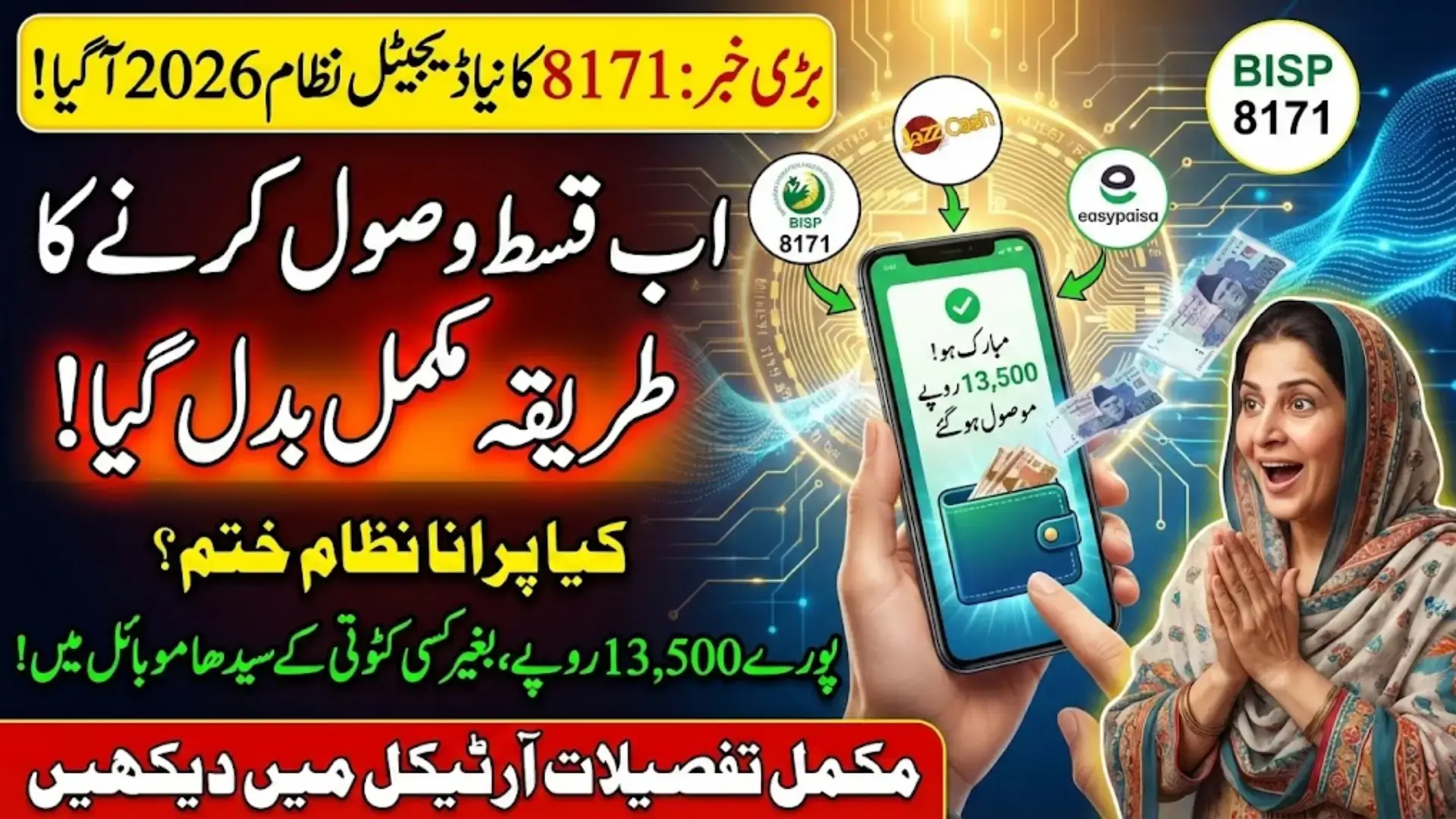 BISP 8171 Wallet Account Registration 2026 – Complete Guide for Online Registration and Benefits