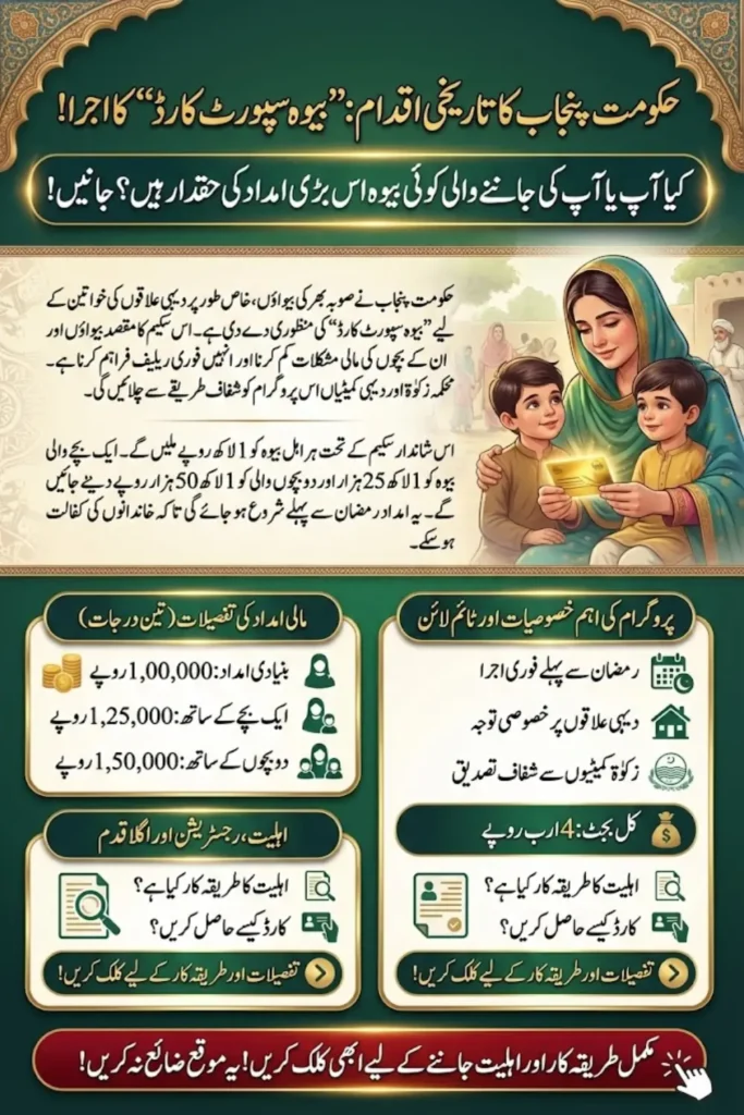 Punjab Widow Support Card Scheme to Assist Vulnerable Women Check Now